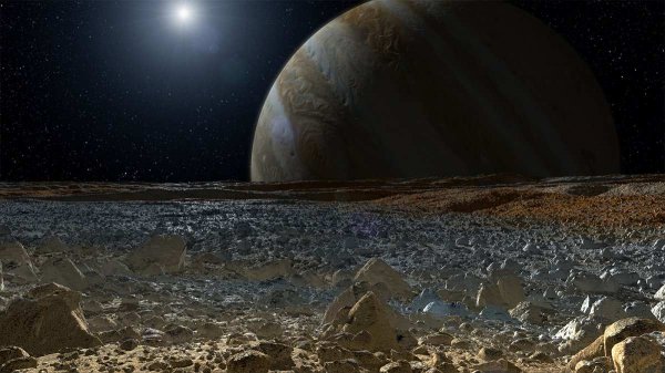 Nuclear Energy May Power Microbial Life in Europa's Hidden Ocean